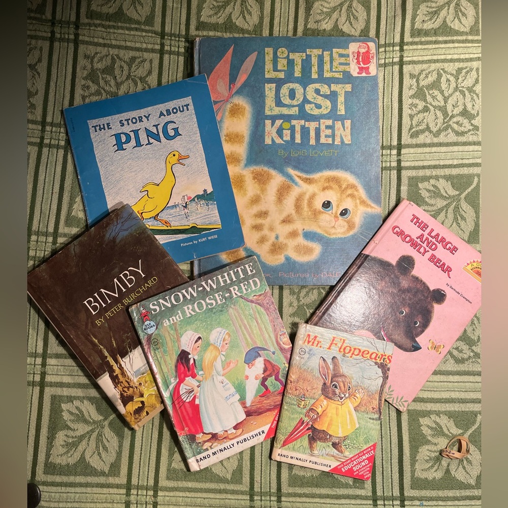 1960’s Children’s Books, Bundle of 6